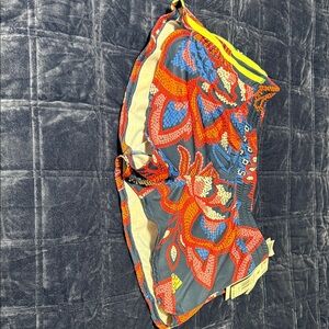 Adidas Bright Multicolor Athletic Shorts - M